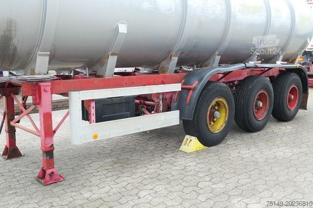 Semirimorchio cisterna LAG GSA-C 20 S, Chemie-Tank, 25m³, Obenbefüllung