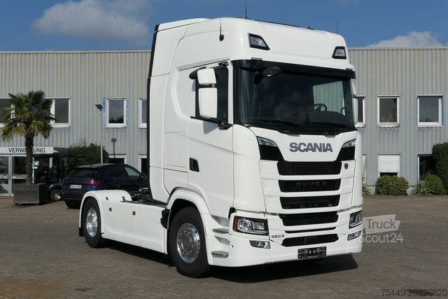 Standard SZM SCANIA S 560 R Super Highline, Retarder, Voll-Luft