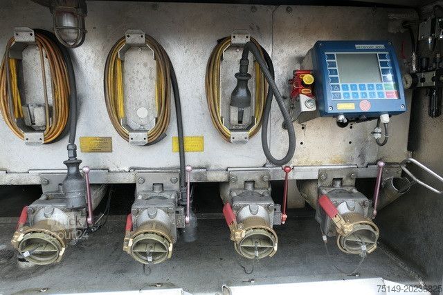 Semirimorchio cisterna ROHR TAL-A-ZE 44.4, 4 Kammern, Peilvorrichtung, Lift