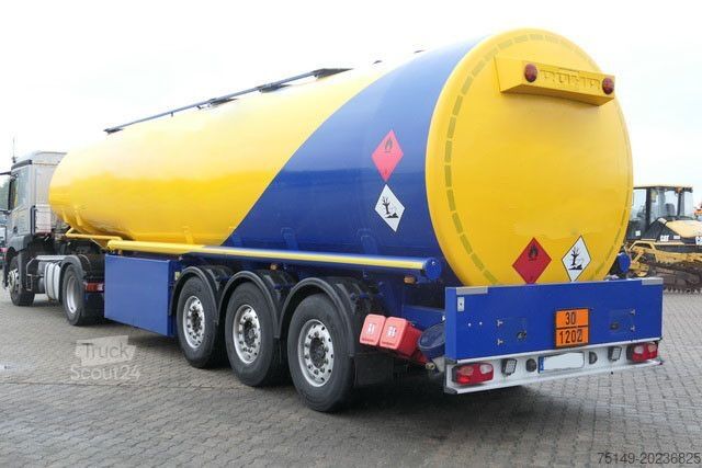 Semirimorchio cisterna ROHR TAL-A-ZE 44.4, 4 Kammern, Peilvorrichtung, Lift