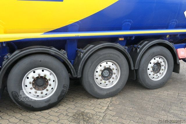Semirimorchio cisterna ROHR TAL-A-ZE 44.4, 4 Kammern, Peilvorrichtung, Lift