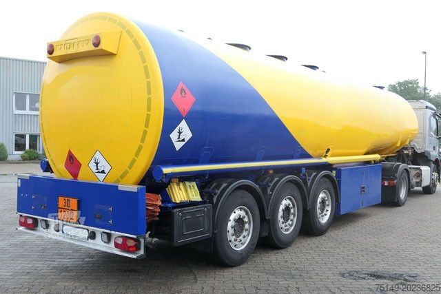 Semirimorchio cisterna ROHR TAL-A-ZE 44.4, 4 Kammern, Peilvorrichtung, Lift