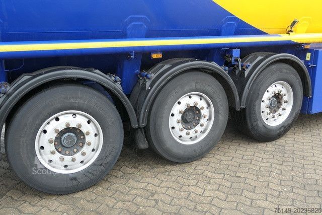 Semirimorchio cisterna ROHR TAL-A-ZE 44.4, 4 Kammern, Peilvorrichtung, Lift