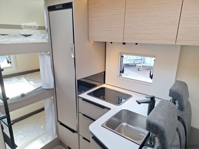 Autorulotă semi-integrată BÜRSTNER Campeo TD 676 G 3. Etagenbett* 5 Personen*3,5 T*
