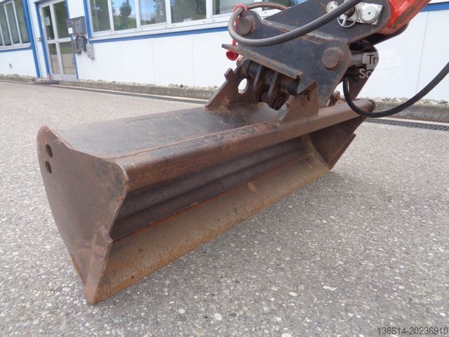Miniekskavators KUBOTA KX019-4 SW + 4 x Löffel