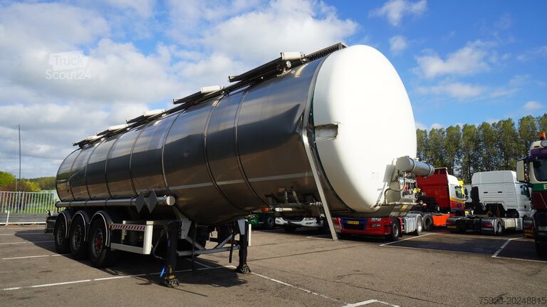 Cisterna za hranu INDOX 3 AXLE ADR CHEMICAL AD-BLUE TANK TRAILER 35.115LTR