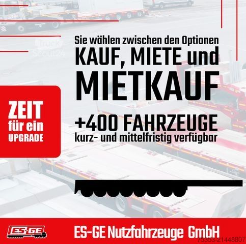Semi-remorque bâchée KRONE 3-Achs-Sattelanhänger, Curtainsider