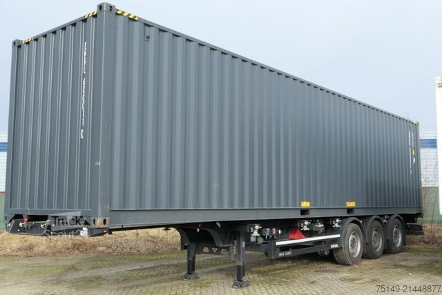 Spesialkjøretøy  40-Fuß-HC Container mit offener Seite (4 Türen)