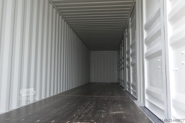 Spesialkjøretøy  40-Fuß-HC Container mit offener Seite (4 Türen)