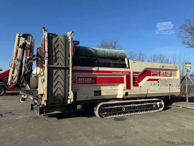 Drugo TEREX MDS M518R, Mobile Trommelsiebanlage, CAT-Motor,