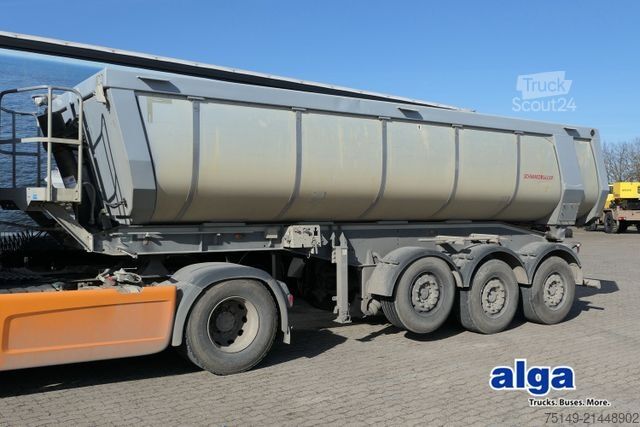 Polpriklopnik kiper SCHWARZMÜLLER K-Serie, Thermo, 26m³, Luft-Lift, SAF, Rollplane