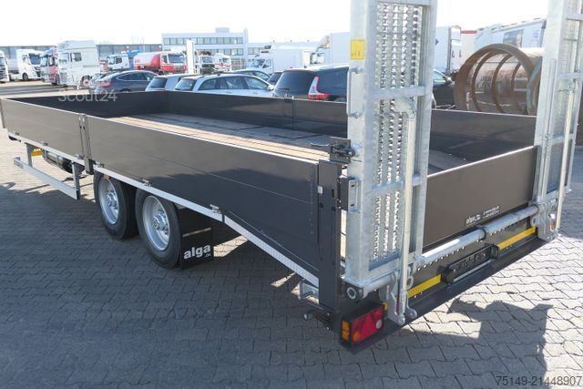 Dieplader oplegger  alga TAT-B 110, Rampen, 6.300mm lang, Tandem