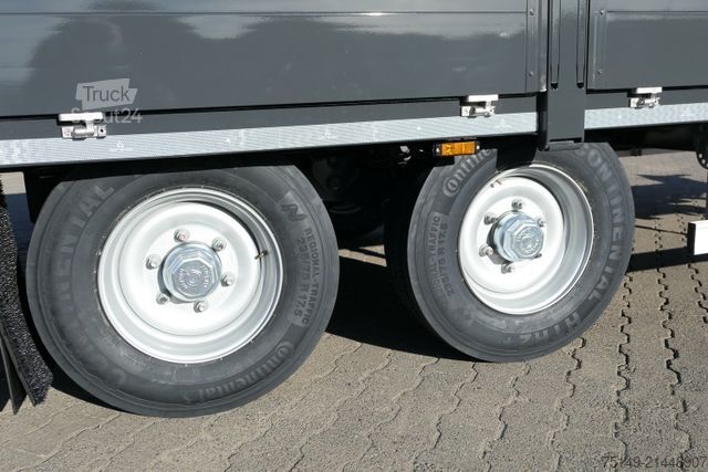 Dieplader oplegger  alga TAT-B 110, Rampen, 6.300mm lang, Tandem