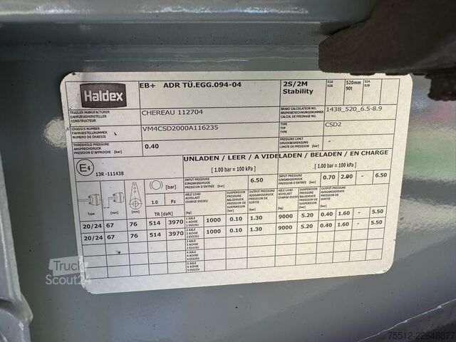  Chereau 2 Asser / Carrier Vector 1950 MT / Duo Temp / T...