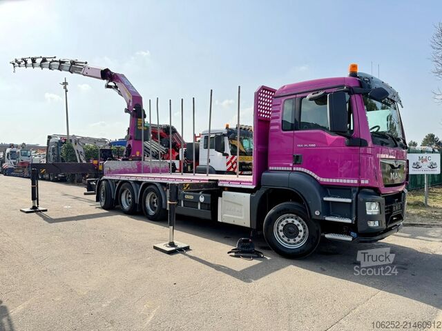 Dépanneuse MAN TGS 35.500 8x4 TRIDEM + (25m!) CRANE PALFINGER ...
