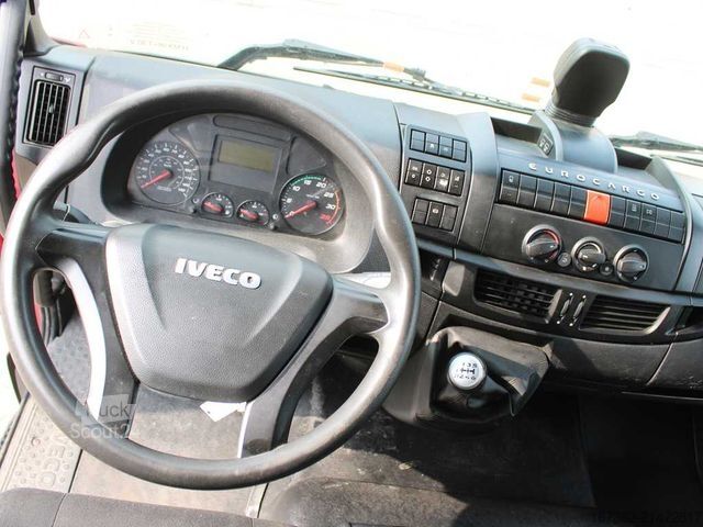 Camion bâché IVECO EUROCARGO 75E, EURO 6, SIDEWALLS
