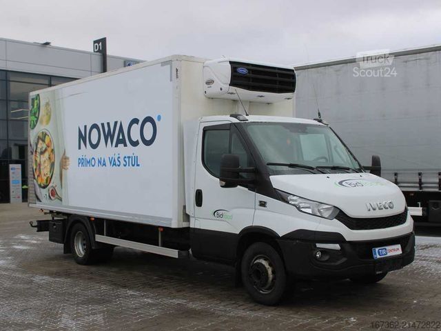 Koelwagen met geïsoleerde laadbak IVECO DAILY 65C17, EURO 5, 2X EVAPORATOR, TWO CHAMBERS