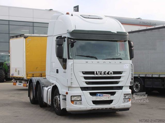 Standaard trekker IVECO STRALIS 500, 6X2, TURNING AXLE, EURO 5