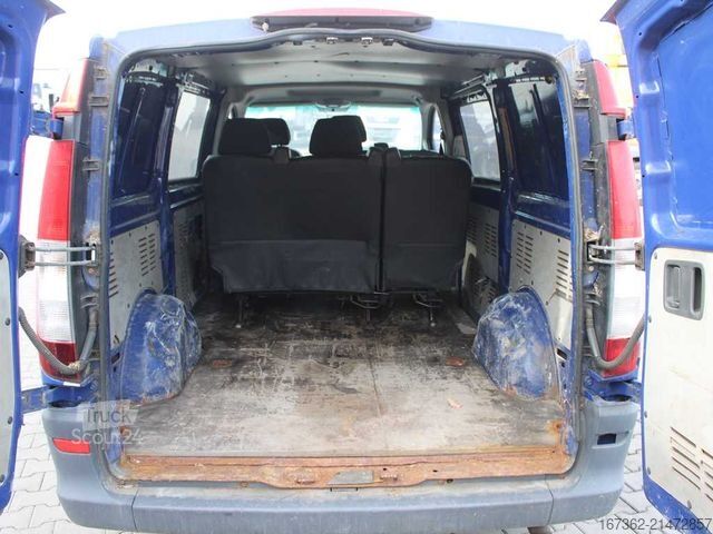 Ploščati dostavnik MERCEDES-BENZ VITO 113 CDI, BEACONS