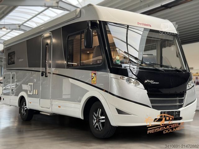 Integrated camper DETHLEFFS Magic Edition I002 E&P Hubstütze ALDE SAT TV