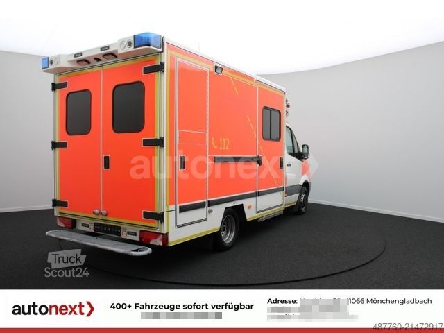 Brandweerwagen MERCEDES-BENZ Sprinter 518 V6 CDI RTW *TOP ZUSTAND*