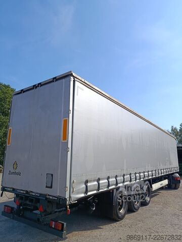 Naczepa otwarta z plandeką Krone SD