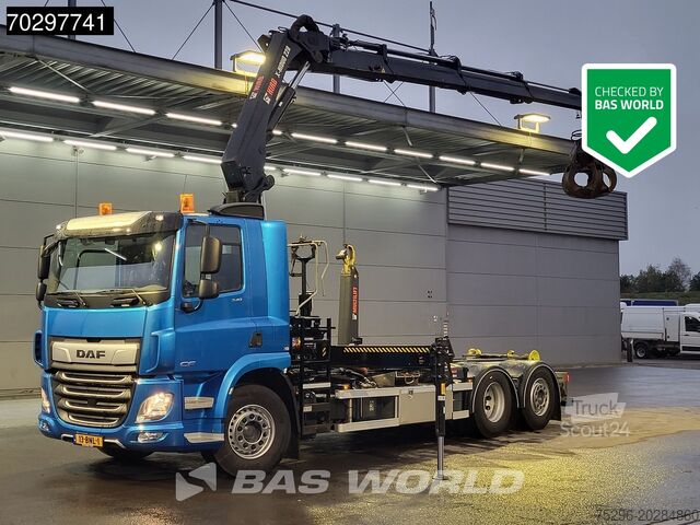Kanca kol sistemi DAF CF 340 CF 6X2 Hiab ULT21S56-D-ITF Hooklift Hiab...