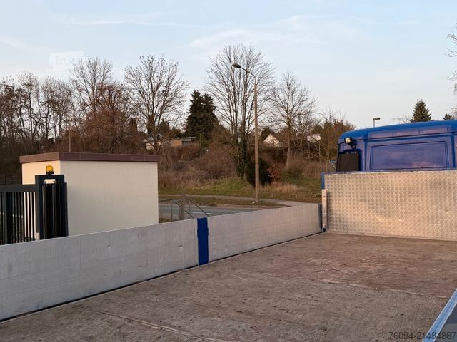 Platforminis sunkvežimis MAN TGM 12.250 4x2 Pritsche 20m KRAN FUNK AHK