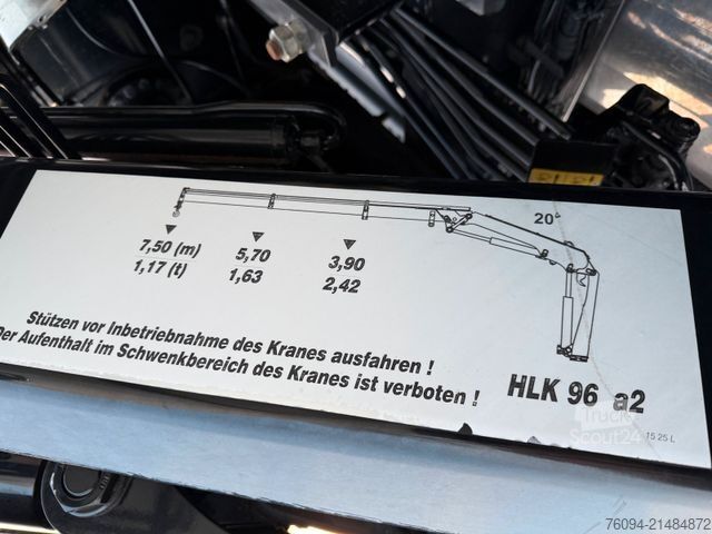 Autolaadkraan DAF CF 75.250 Abrollkipper KRAN FUNK