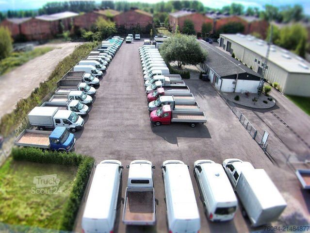 Haakarm vrachtwagen DAF CF 75.250 Abrollkipper KRAN FUNK