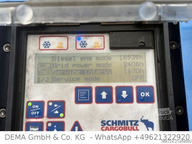 Chladírenský návěs SCHMITZ CARGOBULL SCBS3B*Alufelgen*Lift*Doppelstock*Palettenkasten