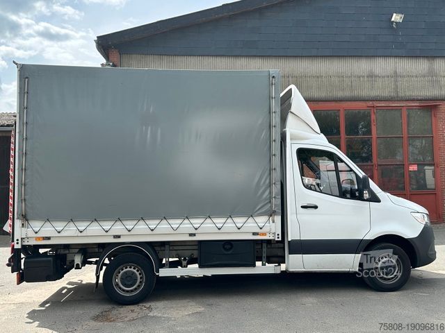 Transportador con plataforma y toldo MERCEDES-BENZ Sprinter 316CDI E6D Pritche LBW 750KG Klima