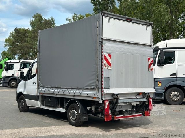 Transportador con plataforma y toldo MERCEDES-BENZ Sprinter 316CDI E6D Pritche LBW 750KG Klima