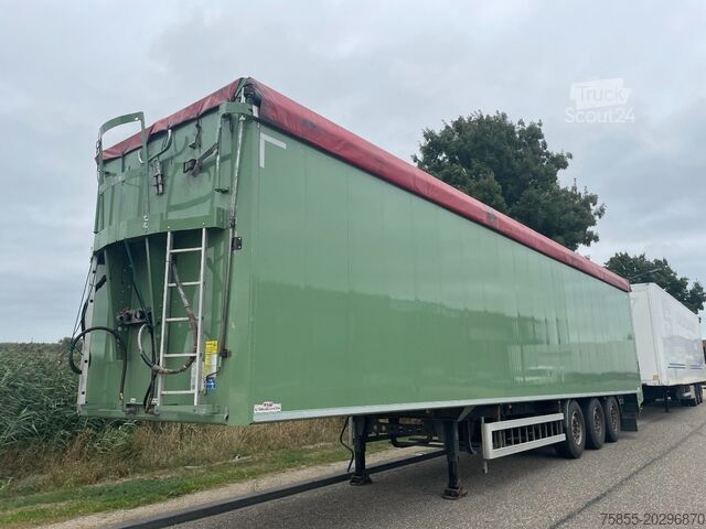 Walking floor H&w Walking Floor 95m3 / Liftaxle / SAF Axles / Dis...