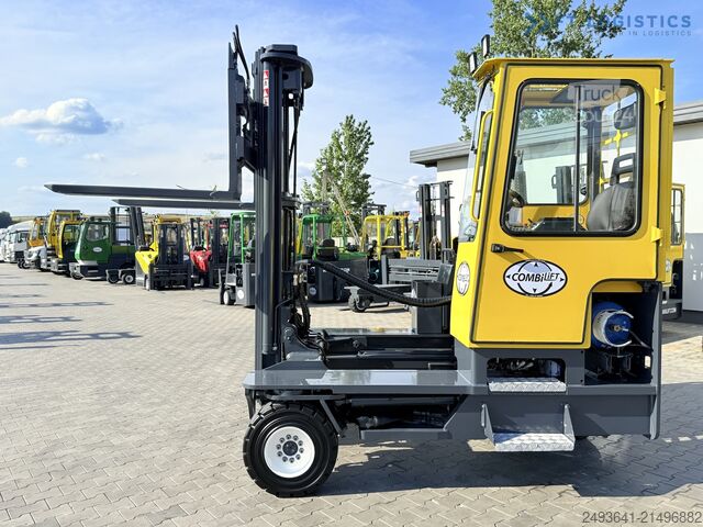 4-way forklift Combilift C5000XL GAS TRIPLEX 6000 EXTENDABLE FORK