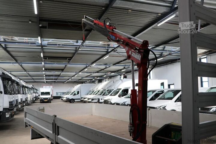 Camión plataforma con grúa Opel Movano OPEN LAADBAK | MAXILIFT 250KG | KRAAN | ...