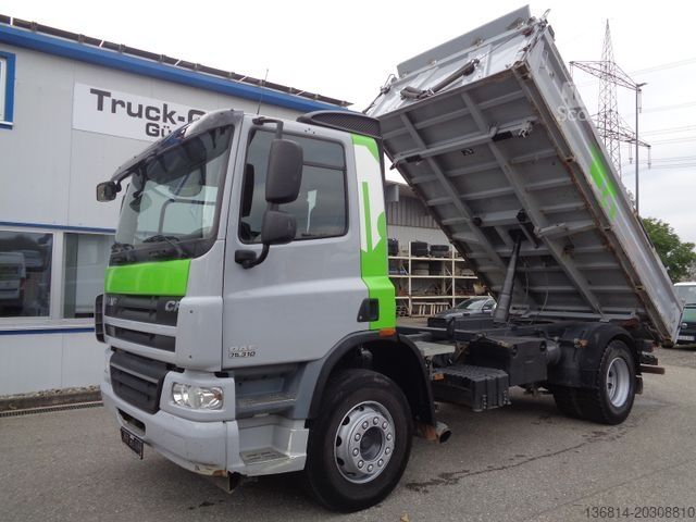 Tipvogn DAF CF 75.310 4x2 Meiller AHK Klima 3-Sitzer