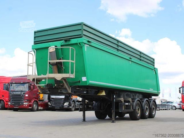 Agricultural machine  KIS 3/E, 2X LIFTING AXLE, SAF, 46m³