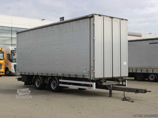 Otwarta przyczepa z plandeką Wecon WECON, SAF, TRANSIT SET