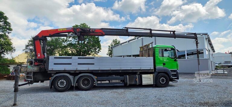 Lastbilsmonterad kran MAN TGS 26.400
