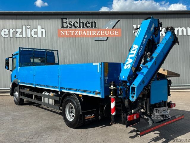 Lastbil med flak MERCEDES-BENZ Arocs 1830 I Atlas 120.2 Faltkran*Funk*UVV2026