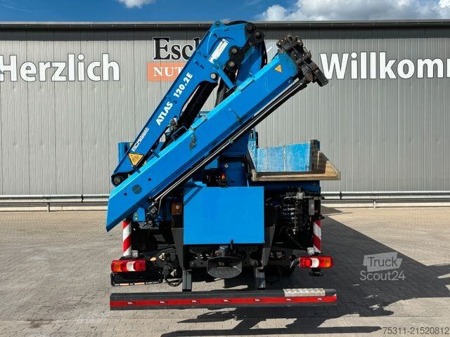 Lastbil med flak MERCEDES-BENZ Arocs 1830 I Atlas 120.2 Faltkran*Funk*UVV2026