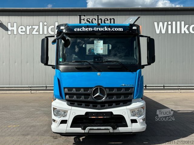 Lastbil med flak MERCEDES-BENZ Arocs 1830 I Atlas 120.2 Faltkran*Funk*UVV2026
