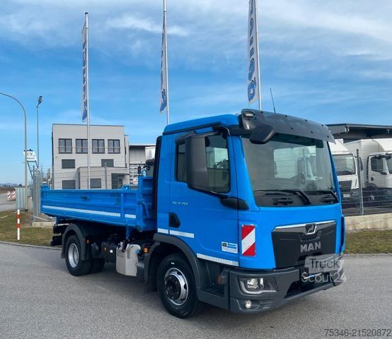 Саміоскид MAN TGL 12.250/Kipper/NL6,3To/Klima/Nur 63 tkm/Top