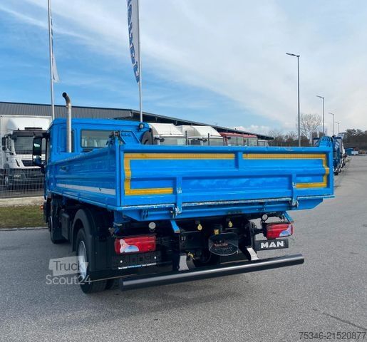 Трьохсторонній самоскид MAN TGL 12.250/Kipper/NL6,3To/Klima/Nur 63 tkm/Top