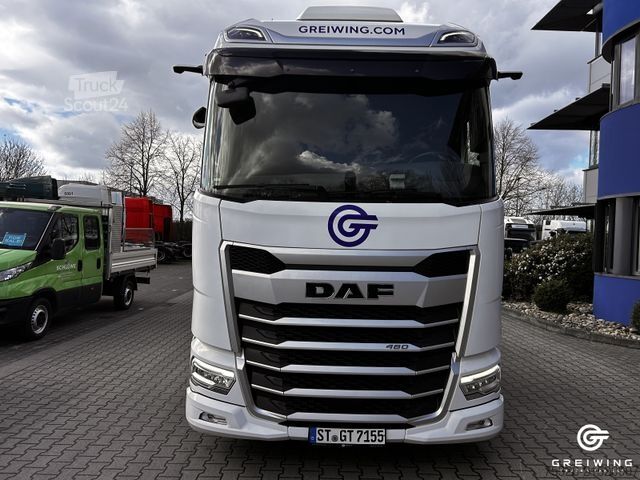 Standardní tahač DAF XG 480 FT Low Deck, Retarder, Standklima