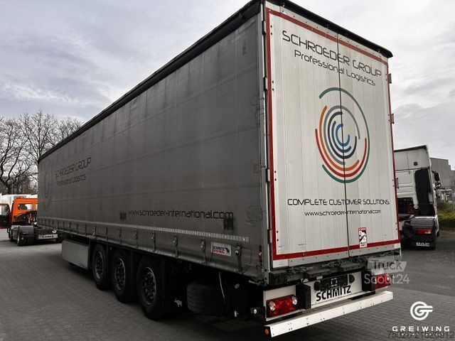 Auflieger mit Pritsche & Plane SCHMITZ CARGOBULL SCS 24/L - 13.62 E B Lift Getränke