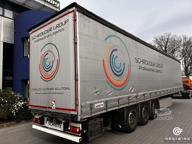 Auflieger mit Pritsche & Plane SCHMITZ CARGOBULL SCS 24/L - 13.62 E B Lift Getränke