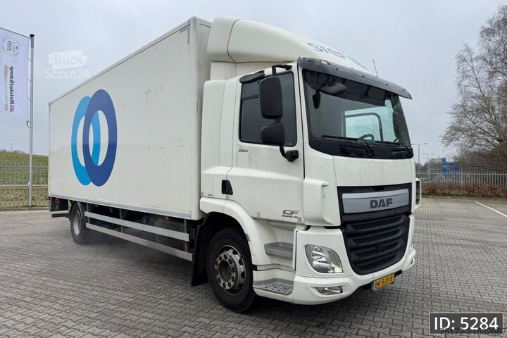 Koffer DAF CF 290 Day Cab, Euro 6, / Tallift