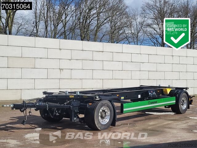 Konteinerių vežimas Krone AZ 3000km Lenkachse ALCOA